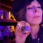 Tamara Pawluk Escape Enigma owner holds the Yukon Polaris diamond.